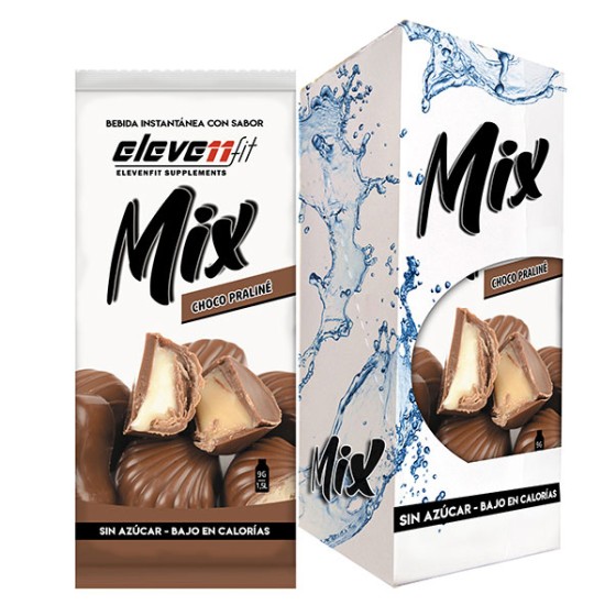 SCHACHTEL MIT 12 MIX PRALINE-SCHOKOLADE GESCHMACKSMISCHUNG OHNE ZUCKER