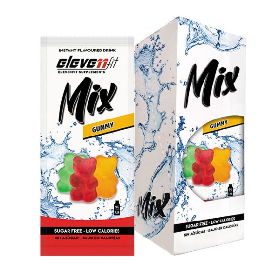 SCHACHTEL MIT 12 MIX GUMMI GESCHMACKSMISCHUNG OHNE ZUCKER