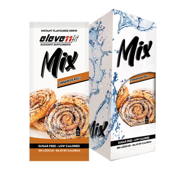 SCHACHTEL MIT 12 MIX CINNAMON ROLL GESCHMACKSMISCHUNG OHNE ZUCKER