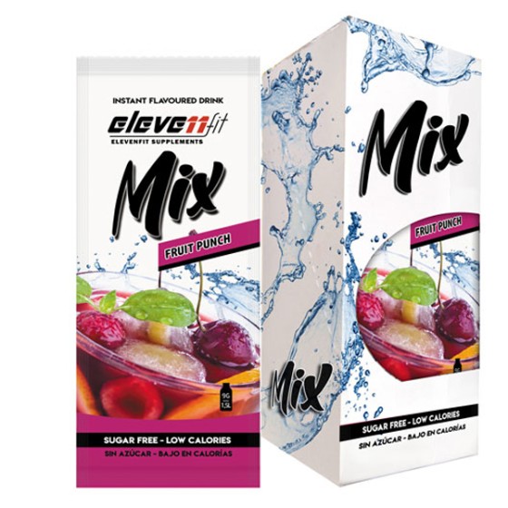 BOX OF 12 MIX ENVELOPES FRUIT PUNCH FLAVOR  SUGAR-FREE
