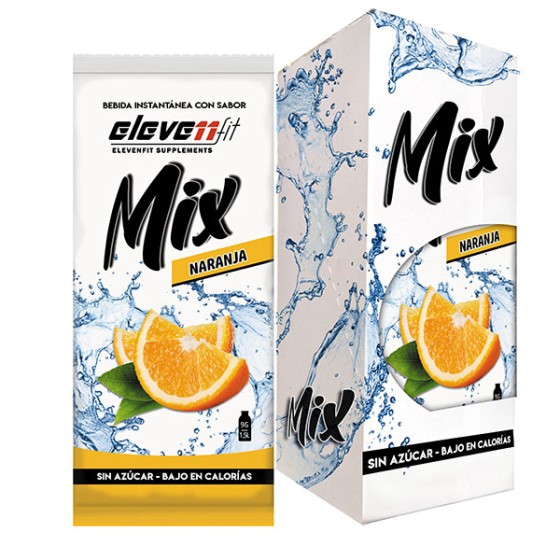 SCHACHTEL MIT 12 MIX ORANGEN GESCHMACKSMISCHUNG OHNE ZUCKER