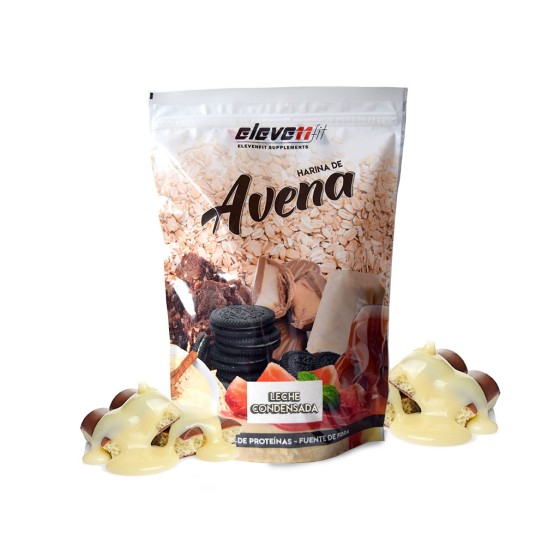 1KG DI FARINA D'AVENA AL GUSTO DI LATTE CONDENSATO