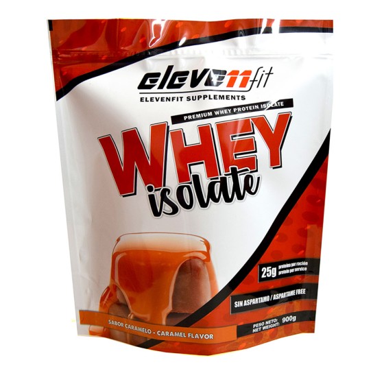 WHEY ISOLAT KARAMELL GESCHMACK 900GR