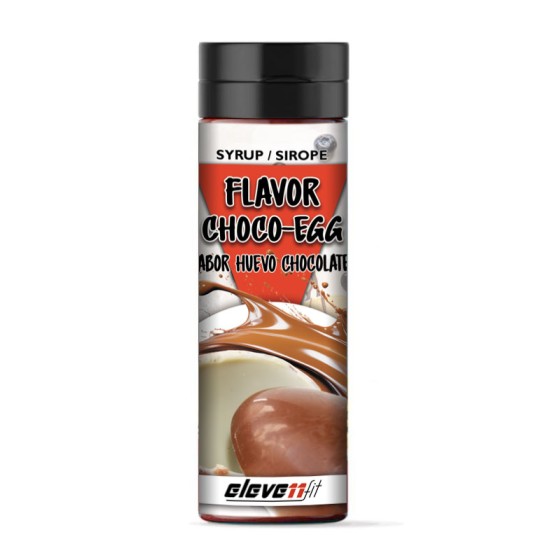 Eleve Sirop au goût d'œuf de chocolat sans sucre 425ml