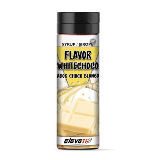 SIROP SAVEUR CHOCOLAT BLANC SANS SUCRE 330ML LesSirops ElevenFitson