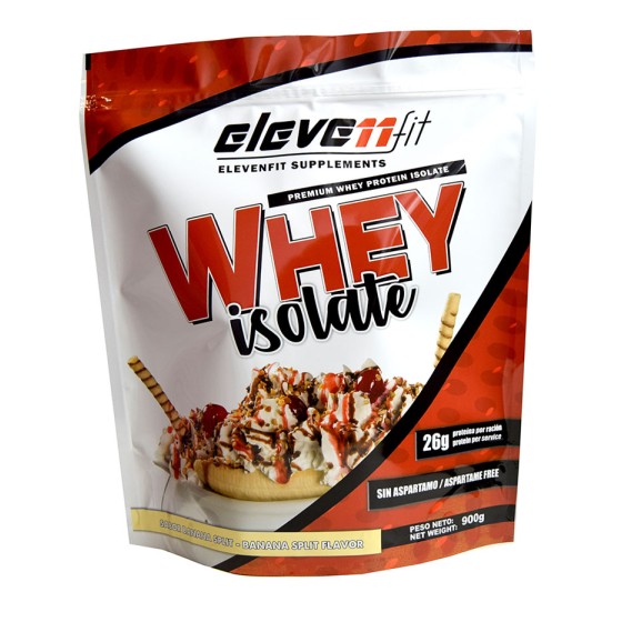 WHEY ISOLAT BANANA SPLIT GESCHMACK 900GR