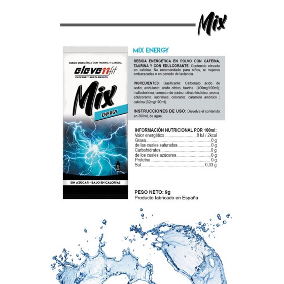 MIX SABOR ENERGY SIN AZÚCAR MIX SABOR ENERGY SIN AZÚCAR